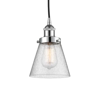 A thumbnail of the Innovations Lighting 616-1PH-10-6 Cone Pendant Polished Chrome / Seedy