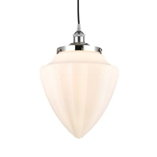 A thumbnail of the Innovations Lighting 616-1PH-17-12 Bullet Pendant Polished Chrome / Matte White