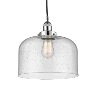 A thumbnail of the Innovations Lighting 616-1PH-12-12-L Bell Pendant Polished Chrome / Seedy