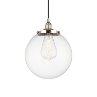 A thumbnail of the Innovations Lighting 616-1PH-18-14 Beacon Pendant Polished Nickel / Clear