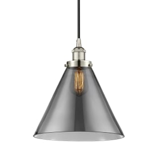 A thumbnail of the Innovations Lighting 616-1PH-15-12-L Cone Pendant Polished Nickel / Plated Smoke