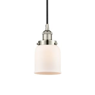 A thumbnail of the Innovations Lighting 616-1PH-10-5 Bell Pendant Polished Nickel / Matte White