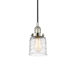 A thumbnail of the Innovations Lighting 616-1PH-10-5 Bell Pendant Polished Nickel / Deco Swirl