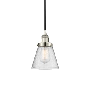 A thumbnail of the Innovations Lighting 616-1PH-10-6 Cone Pendant Polished Nickel / Seedy