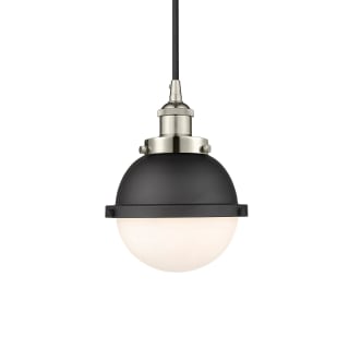 A thumbnail of the Innovations Lighting 616-1PH-10-7 Hampden Pendant Polished Nickel / Matte White