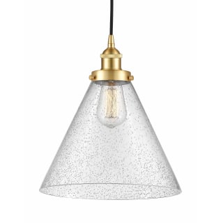 A thumbnail of the Innovations Lighting 616-1PH-15-12-L Cone Pendant Satin Gold / Seedy