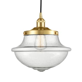 A thumbnail of the Innovations Lighting 616-1PH-12-12 Oxford Pendant Satin Gold / Seedy