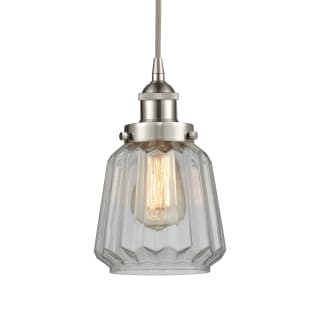 A thumbnail of the Innovations Lighting 616-1PH-12-7 Chatham Pendant Brushed Satin Nickel / Clear