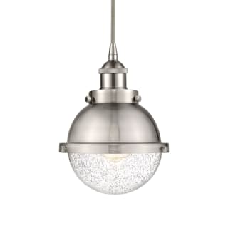 A thumbnail of the Innovations Lighting 616-1PH-10-7 Hampden Pendant Brushed Satin Nickel / Seedy