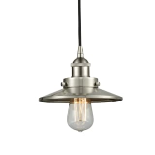 A thumbnail of the Innovations Lighting 616-1PH-6-8 Railroad Pendant Brushed Satin Nickel