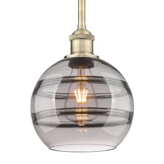 A thumbnail of the Innovations Lighting 616-1S 9 8 Rochester Pendant Antique Brass / Clear