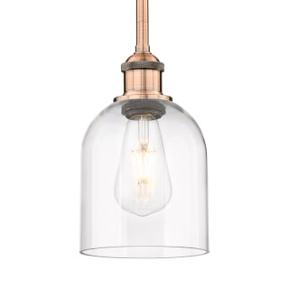 A thumbnail of the Innovations Lighting 616-1S 9 6 Bella Pendant Antique Copper / Clear