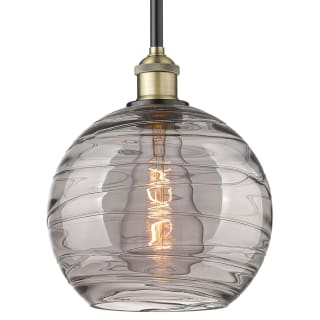 A thumbnail of the Innovations Lighting 616-1S 11 10 Athens Deco Swirl Pendant Black Antique Brass