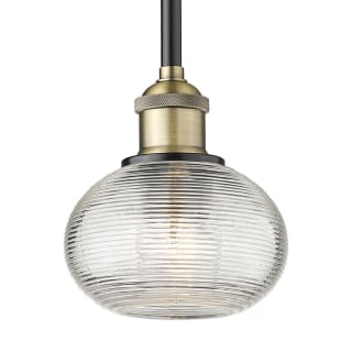 A thumbnail of the Innovations Lighting 616-1S 7 6 Ithaca Pendant Black Antique Brass