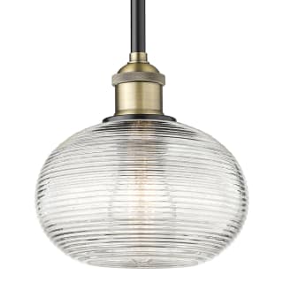 A thumbnail of the Innovations Lighting 616-1S 8 8 Ithaca Pendant Black Antique Brass