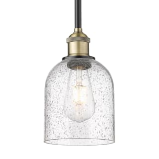 A thumbnail of the Innovations Lighting 616-1S 9 6 Bella Pendant Black Antique Brass / Seedy