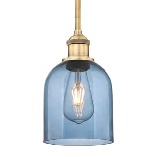 A thumbnail of the Innovations Lighting 616-1S 9 6 Bella Pendant Brushed Brass / Princess Blue