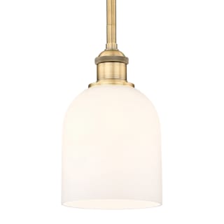 A thumbnail of the Innovations Lighting 616-1S 9 6 Bella Pendant Brushed Brass / Glossy White
