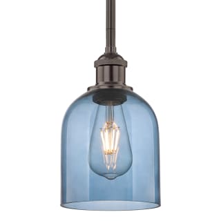 A thumbnail of the Innovations Lighting 616-1S 9 6 Bella Pendant Oil Rubbed Bronze / Princess Blue