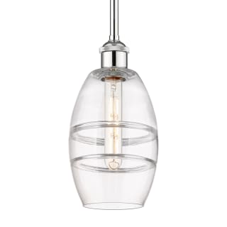 A thumbnail of the Innovations Lighting 616-1S 8 6 Vaz Pendant Polished Chrome / Clear