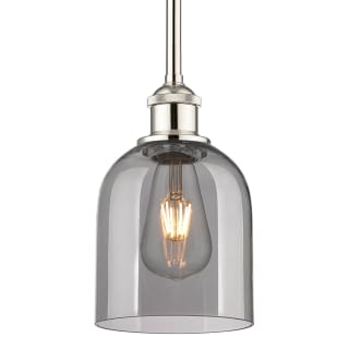 A thumbnail of the Innovations Lighting 616-1S 9 6 Bella Pendant Polished Nickel / Light Smoke