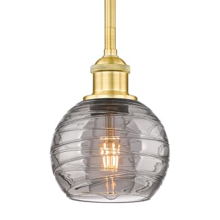 A thumbnail of the Innovations Lighting 616-1S 8 6 Athens Deco Swirl Pendant Satin Gold