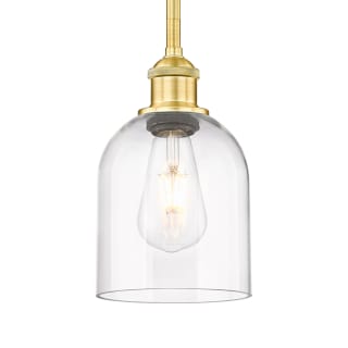 A thumbnail of the Innovations Lighting 616-1S 9 6 Bella Pendant Satin Gold / Clear