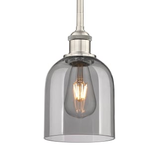 A thumbnail of the Innovations Lighting 616-1S 9 6 Bella Pendant Brushed Satin Nickel / Light Smoke