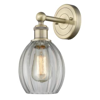 A thumbnail of the Innovations Lighting 616-1W-13-6 Eaton Sconce Antique Brass / Clear