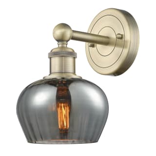 A thumbnail of the Innovations Lighting 616-1W-10-7 Fenton Sconce Antique Brass / Plated Smoke