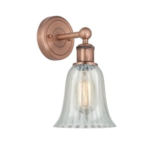 A thumbnail of the Innovations Lighting 616-1W-14-6 Hanover Sconce Antique Copper / Mouchette