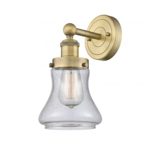 A thumbnail of the Innovations Lighting 616-1W-10-7 Bellmont Sconce Brushed Brass / Seedy