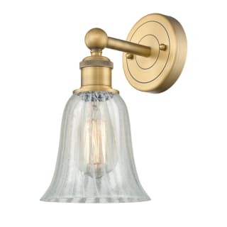 A thumbnail of the Innovations Lighting 616-1W-14-6 Hanover Sconce Brushed Brass / Mouchette