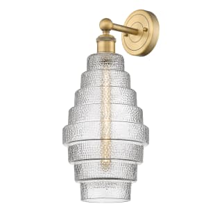 A thumbnail of the Innovations Lighting 616-1W-20-8 Cascade Sconce Brushed Brass / Clear