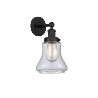 A thumbnail of the Innovations Lighting 616-1W-10-7 Bellmont Sconce Matte Black / Clear