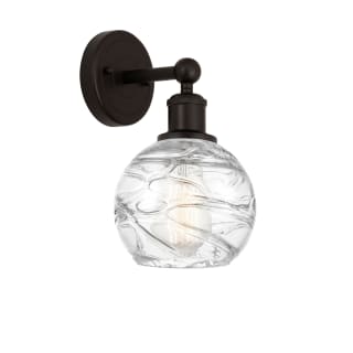 A thumbnail of the Innovations Lighting 616-1W-11-6 Athens Sconce Oil Rubbed Bronze / Clear Deco Swirl