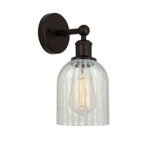 A thumbnail of the Innovations Lighting 616-1W-12-5 Caledonia Sconce Oil Rubbed Bronze / Mouchette