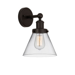 A thumbnail of the Innovations Lighting 616-1W-12-8 Cone Sconce Oil Rubbed Bronze / Clear