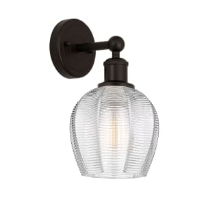 A thumbnail of the Innovations Lighting 616-1W-11-6 Norfolk Sconce Oil Rubbed Bronze / Clear