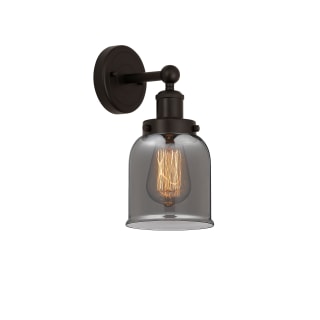 A thumbnail of the Innovations Lighting 616-1W-10-7 Bell Sconce Oil Rubbed Bronze / Plated Smoke