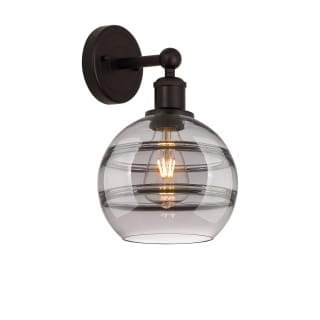 A thumbnail of the Innovations Lighting 616-1W 12 8 Rochester Sconce Oil Rubbed Bronze / Light Smoke