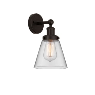 A thumbnail of the Innovations Lighting 616-1W-10-7 Cone Sconce Oil Rubbed Bronze / Clear
