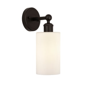 A thumbnail of the Innovations Lighting 616-1W-11-4 Clymer Sconce Oil Rubbed Bronze / Matte White