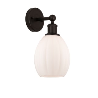 A thumbnail of the Innovations Lighting 616-1W-13-6 Eaton Sconce Oil Rubbed Bronze / Matte White