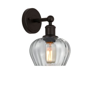 A thumbnail of the Innovations Lighting 616-1W-10-7 Fenton Sconce Oil Rubbed Bronze / Clear