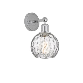 A thumbnail of the Innovations Lighting 616-1W-11-6 Athens Sconce Polished Chrome / Clear Water Glass