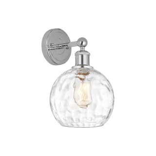 A thumbnail of the Innovations Lighting 616-1W-13-8 Athens Sconce Polished Chrome / Clear Water Glass