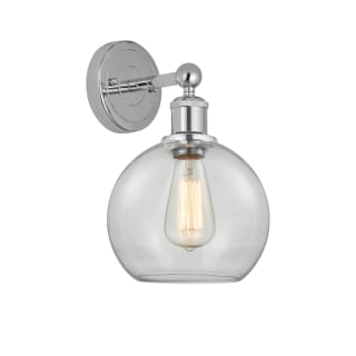 A thumbnail of the Innovations Lighting 616-1W-13-8 Athens Sconce Polished Chrome / Clear
