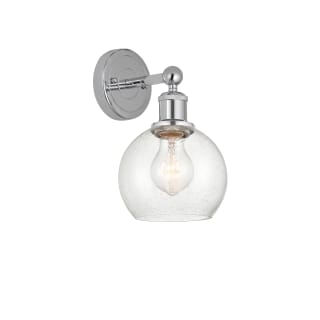 A thumbnail of the Innovations Lighting 616-1W-11-6 Athens Sconce Polished Chrome / Seedy