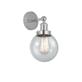 A thumbnail of the Innovations Lighting 616-1W-10-7 Beacon Sconce Polished Chrome / Seedy